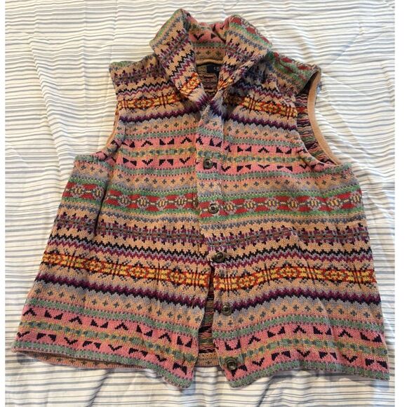 Chaps Sweater Vest - XL - Picture 2 of 4